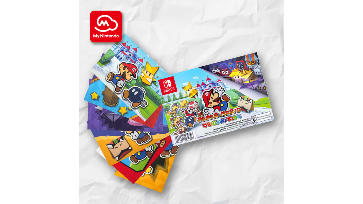 Origami top nintendo switch